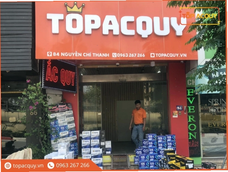Hệ thống phân phối ắc quy TOPACQUY