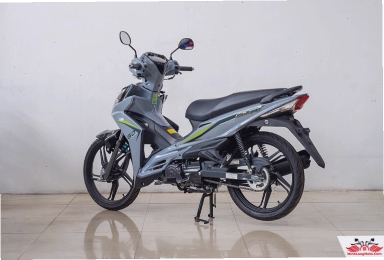 Hệ thống phanh đĩa trước và vành đúc của SYM Galaxy 50cc