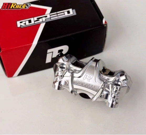 Heo dầu RD Speed 4 Piston GP - Bạc, Nâu (thay thế cho Brembo)