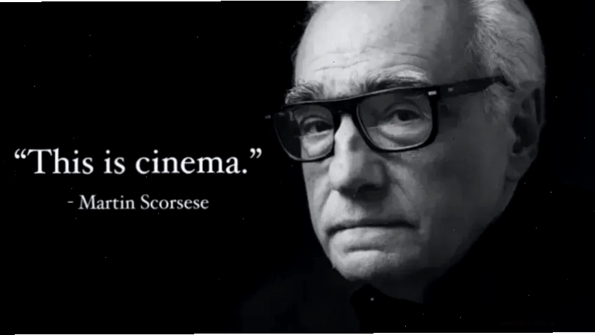 Hình ảnh Martin Scorsese, một đạo diễn nổi tiếng, được đề cập trong bối cảnh meme 'absolute cinema'.