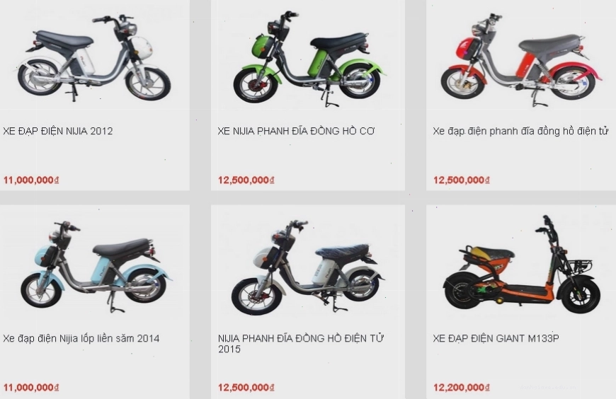 Hình ảnh minh họa xe đạp điện Nhật Bản