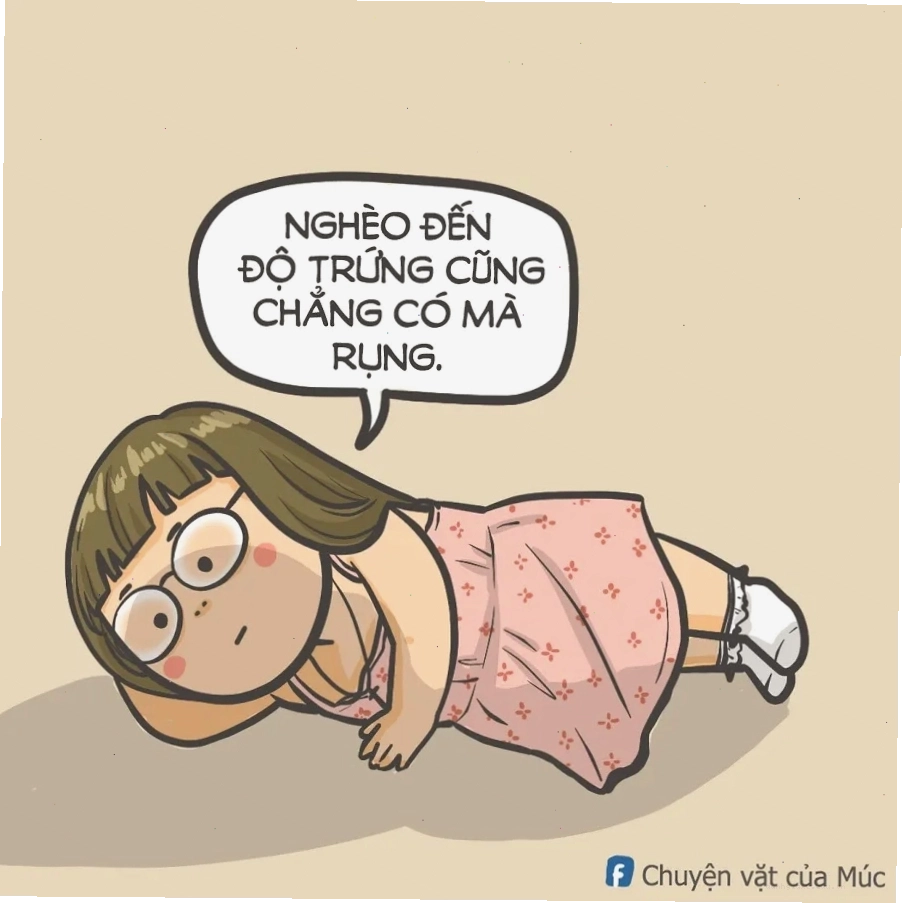 Hình ảnh một chú mèo với khuôn mặt ngơ ngác, tay chỉ vào cái ví trống rỗng