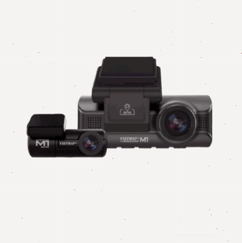 Hình ảnh thực tế của camera hành trình Vietmap M1 màu đen