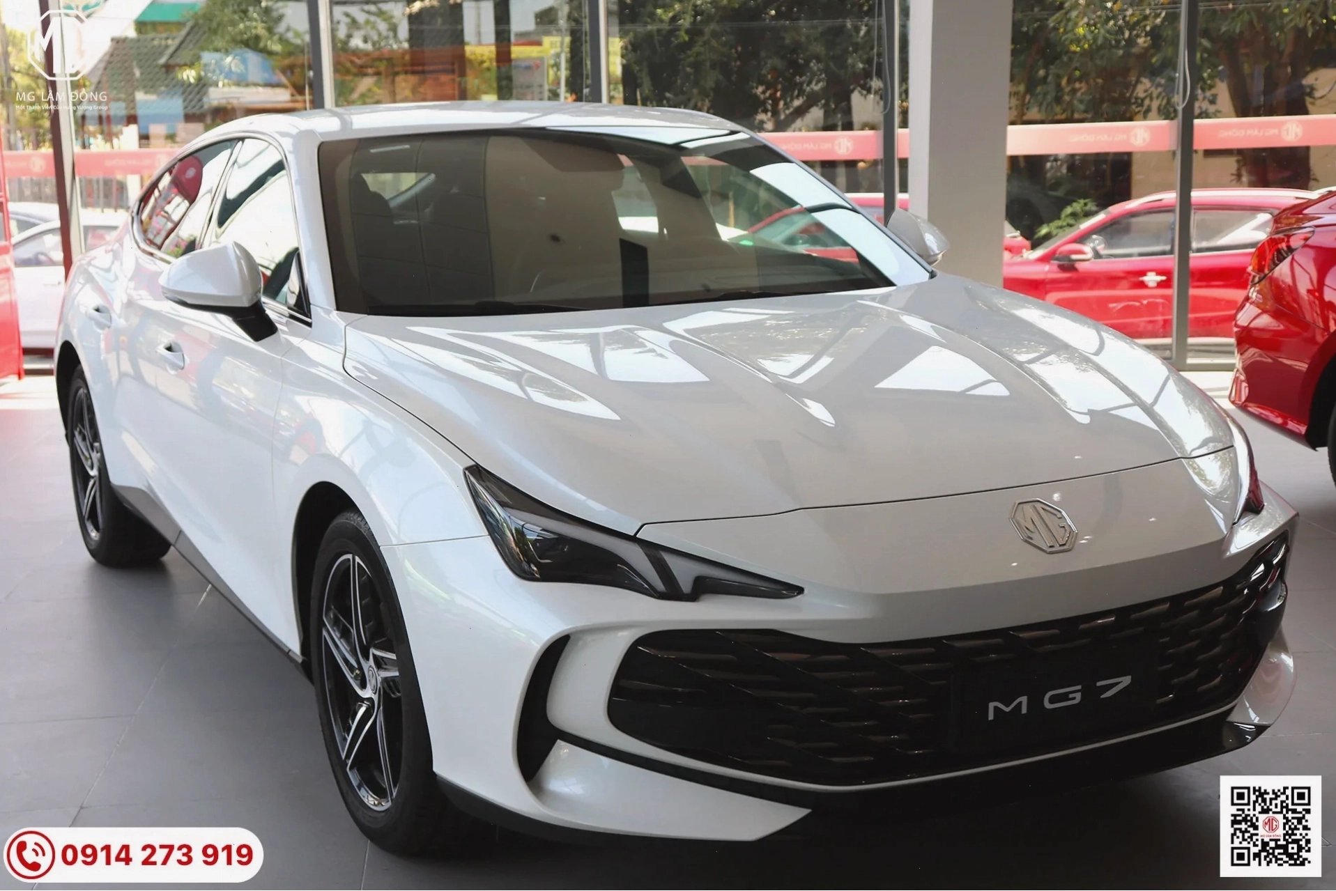 Hình ảnh xe MG 5 chỗ tại đại lý