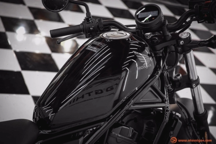Honda Rebel 300 độ với nhiều chi tiết tùy chỉnh