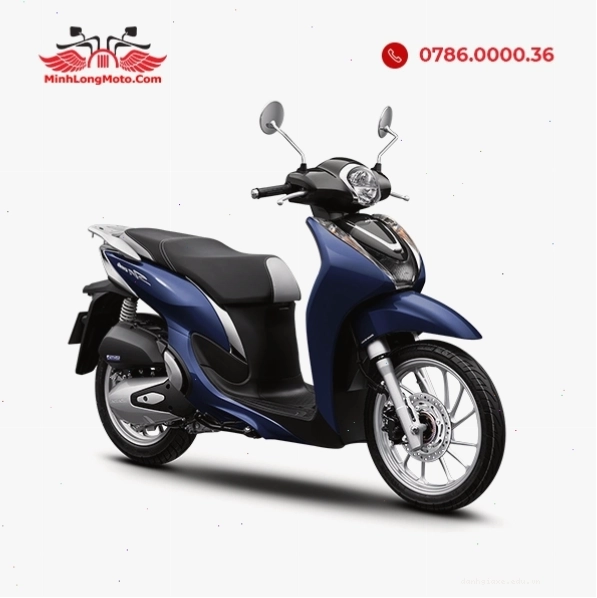 Honda SH Mode 125 2024 phiên bản Cao cấp màu Xanh đen