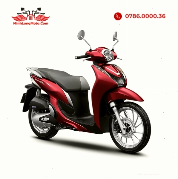 Honda SH Mode 125 2024 phiên bản Tiêu chuẩn màu Đỏ