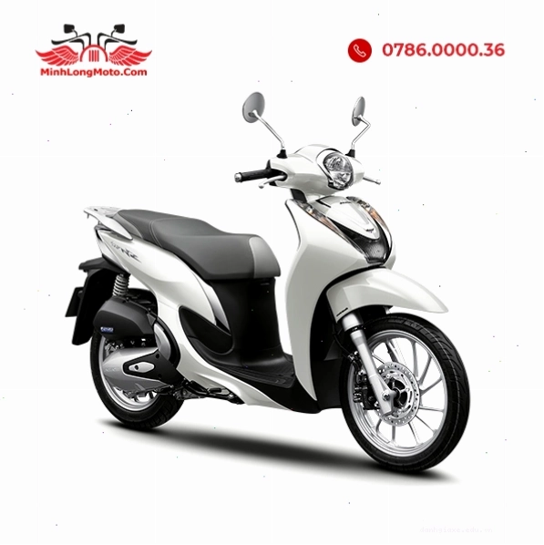 Honda SH Mode 125 2024 phiên bản Tiêu chuẩn màu Trắng