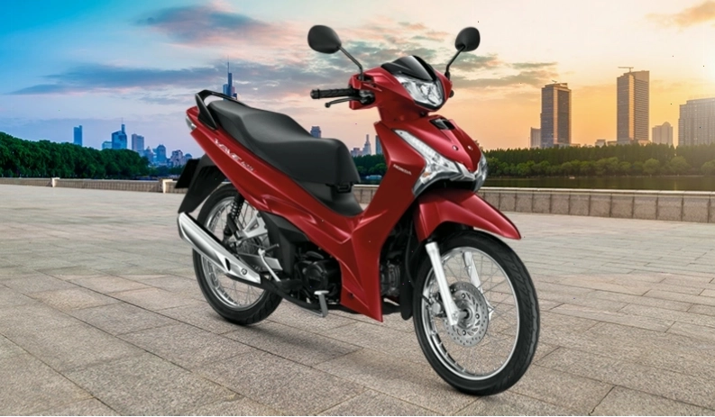 Honda Wave 125i 2026 phiên bản màu đỏ