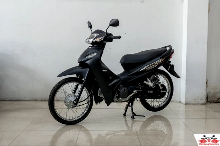 Honda Wave Alpha 2025 màu đen sang trọng
