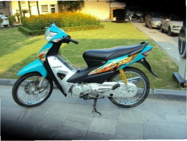 Honda Wave RS 100 đời 2008 với thiết kế đặc trưng