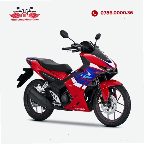 Honda Winner X phiên bản thể thao màu đỏ đen