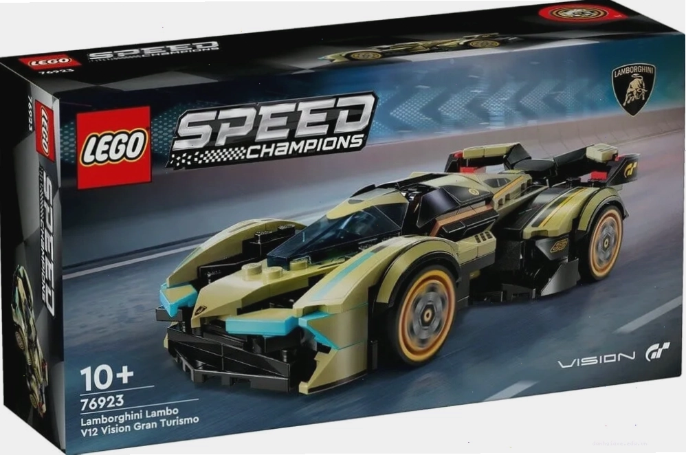 Hộp sản phẩm LEGO Speed Champions 76923 Lamborghini Lambo V12 Vision GT