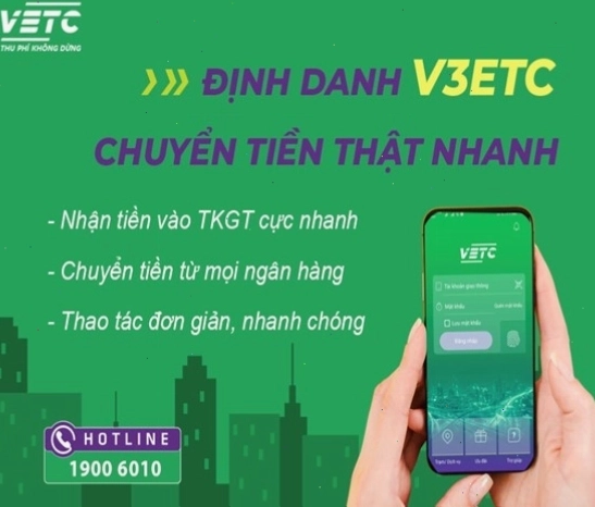 Hướng dẫn nạp tiền vào tài khoản VETC