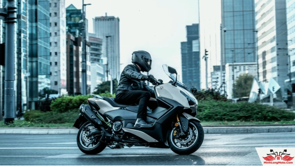 Khung gầm nhôm của Yamaha TMAX 560 Tech max