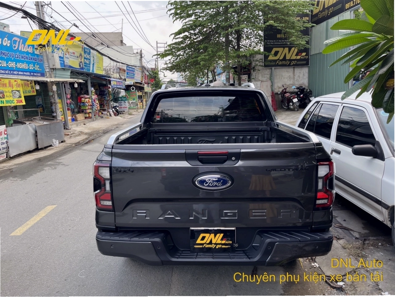 Kích thước thùng xe Ford Ranger Wildtrak