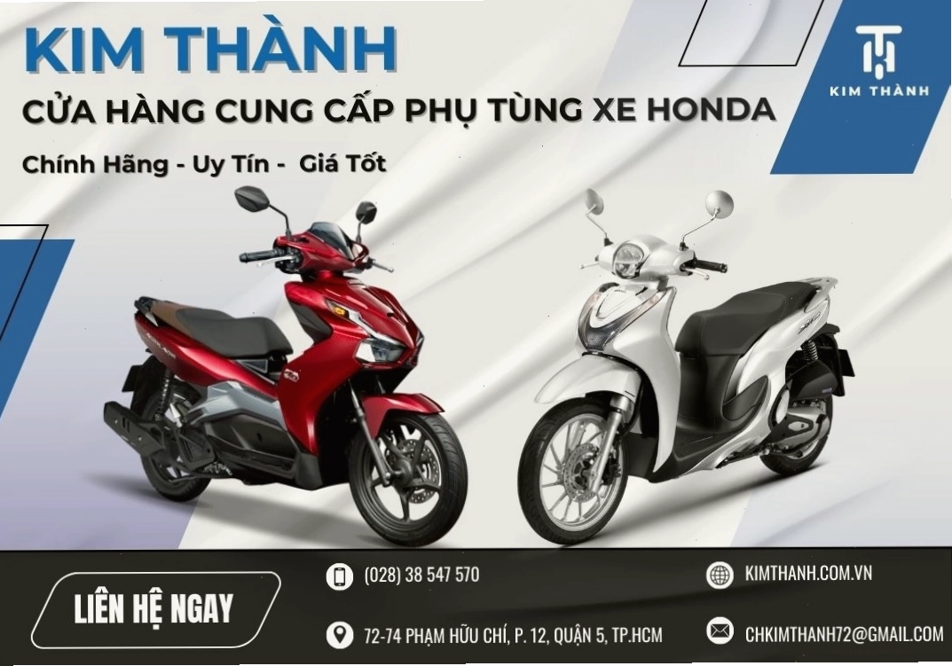 Kim Thành cửa hàng cung cấp phụ tùng Honda giá tốt