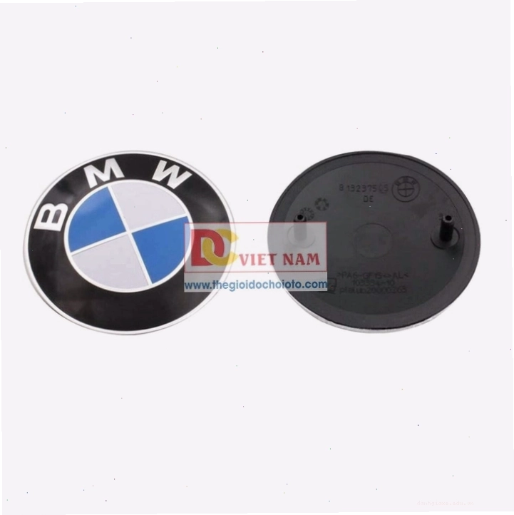 Logo biểu tượng trước và sau xe BMW đường kính 82mm và 74mm