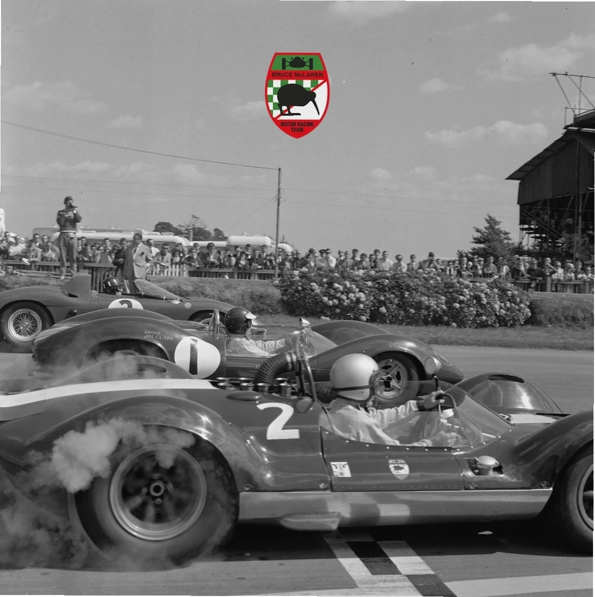 Logo McLaren giai đoạn 1963 - 1970