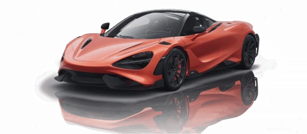 Logo McLaren trên xe 720S