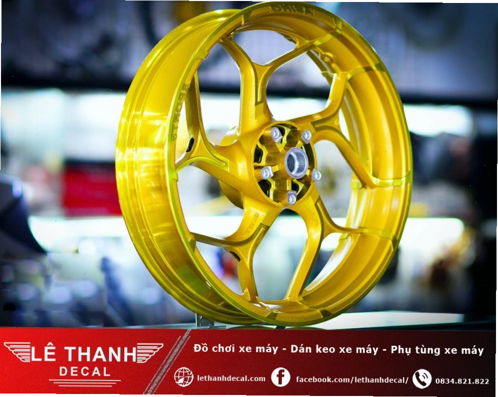 Mâm xe Asio với thiết kế độc đáo