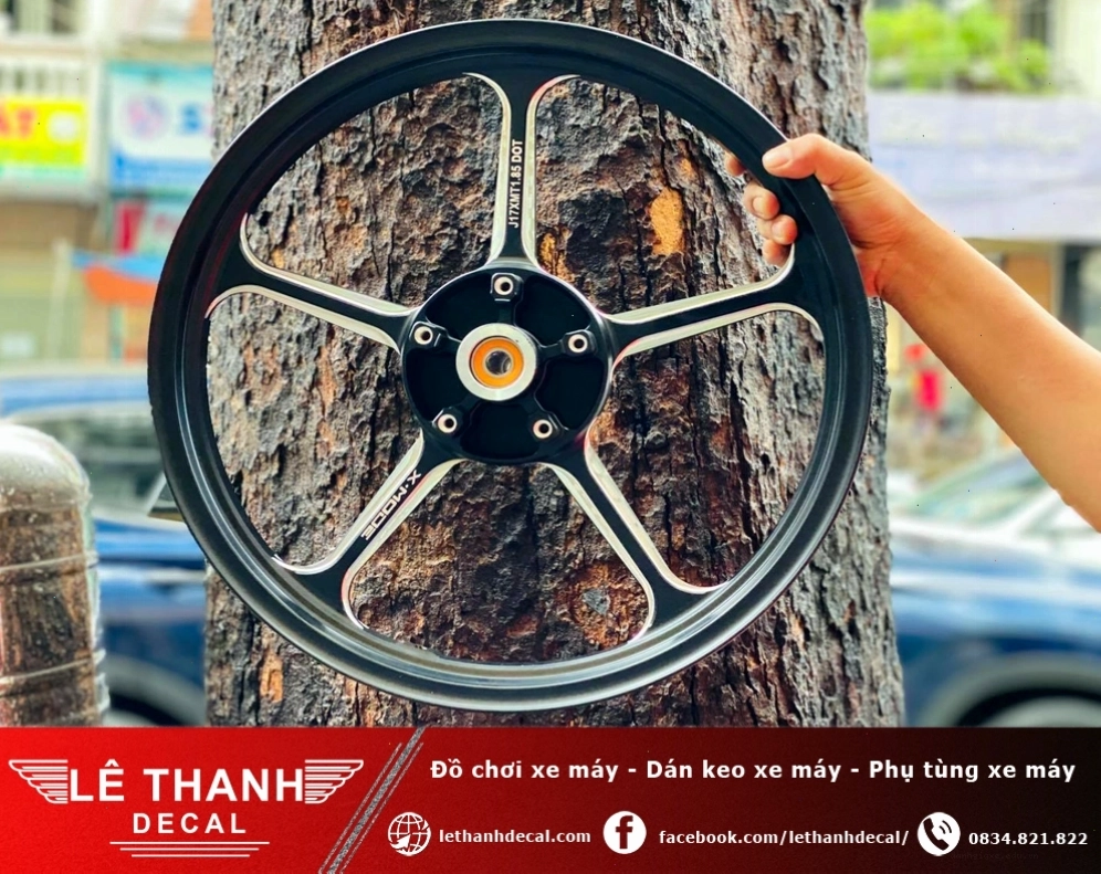 Mâm xe CNC với độ hoàn thiện cao