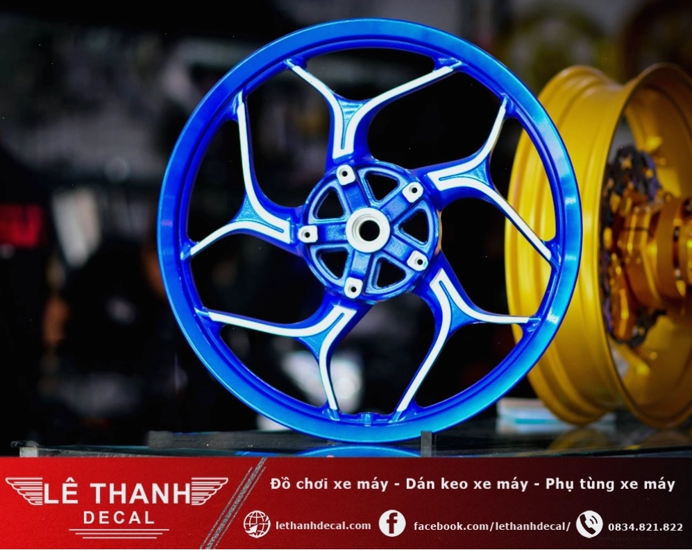 Mâm xe R3 với 5 chấu kép thể thao