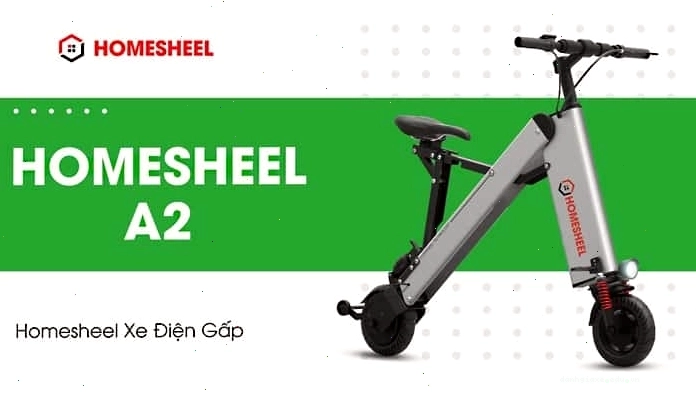 Mẫu xe đạp điện gấp gọn Homesheel A2