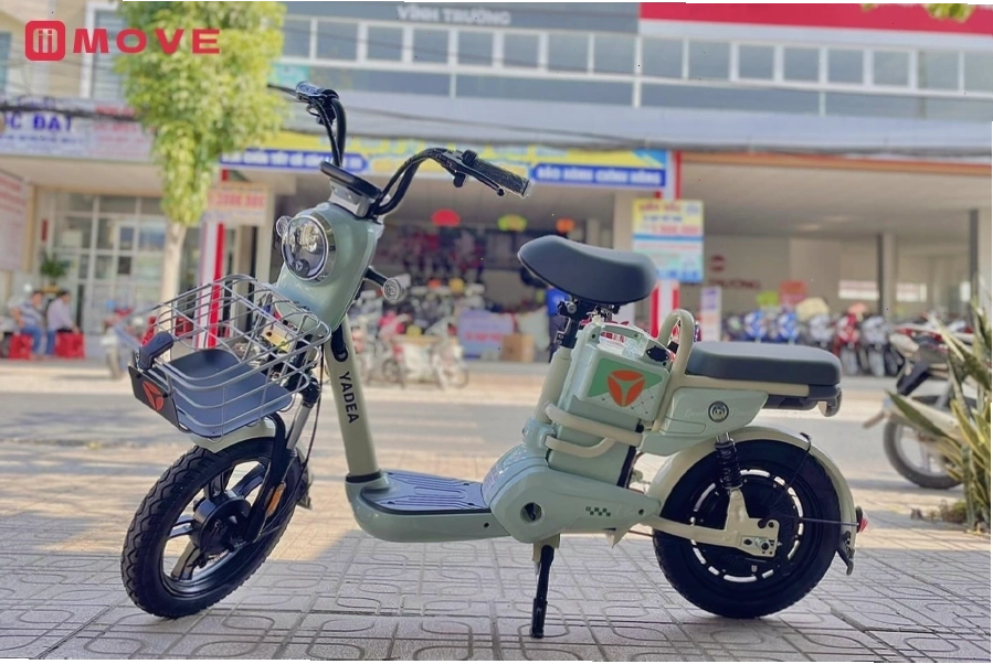 Mẫu xe đạp điện YADEA IGO với thiết kế cổ điển thanh lịch cho phái nữ