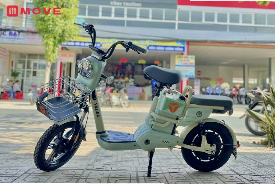 Mẫu xe đạp điện YADEA IGO với thiết kế nhỏ gọn, thanh lịch