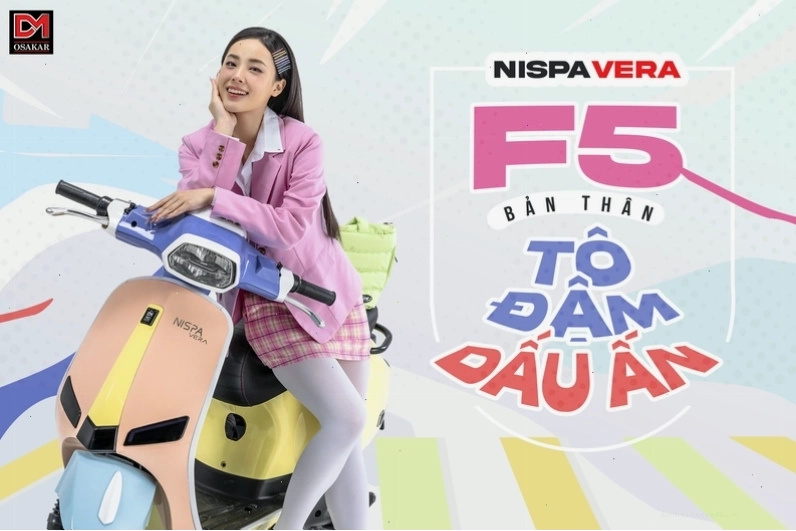 Mẫu xe điện đẹp OSAKAR NISPA VERA SX 02