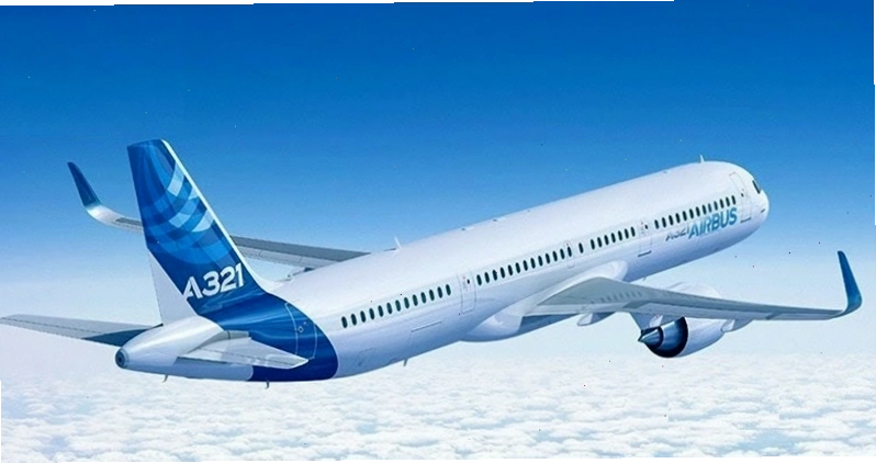 Máy bay Airbus A321 với thiết kế thân dài