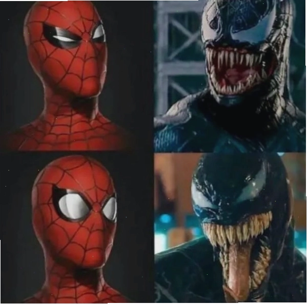 Meme Spider-Man chỉ tay vào một điểm bất kỳ với vẻ mặt đầy ẩn ý