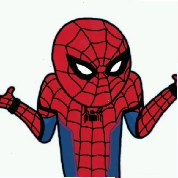 Meme Spider-Man với biểu cảm hoang mang, bối rối
