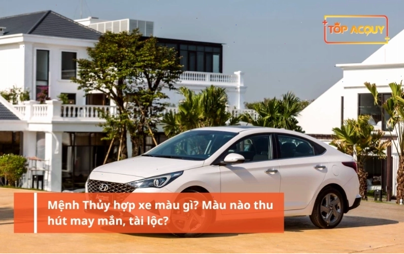 Mệnh Thủy hợp xe màu gì thu hút may mắn tài lộc
