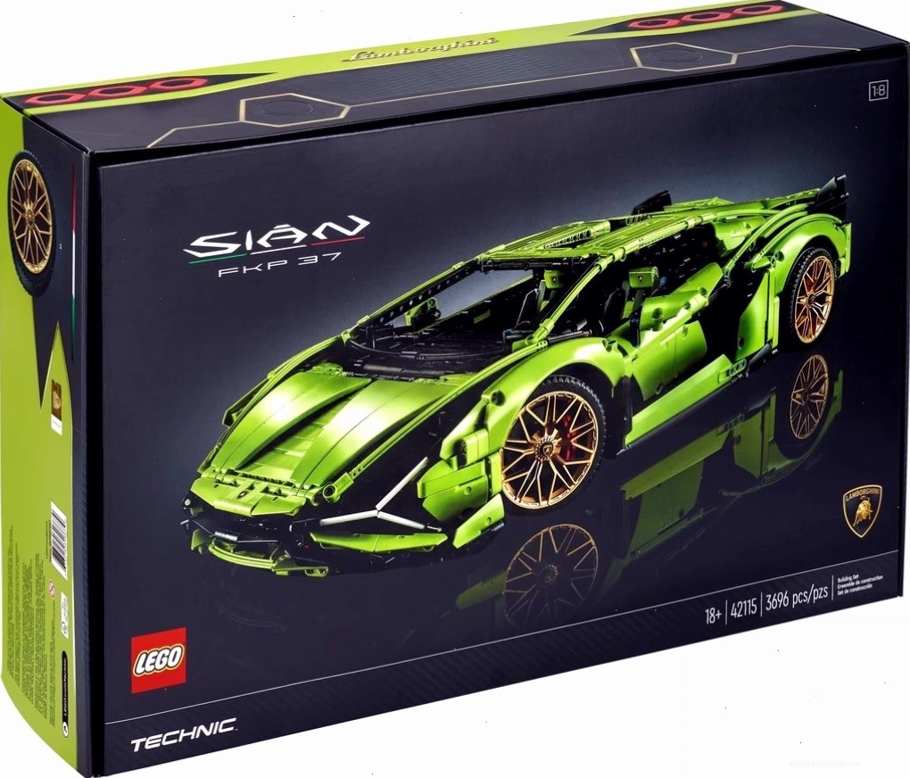 Mô hình LEGO Technic Lamborghini Sián FKP 37