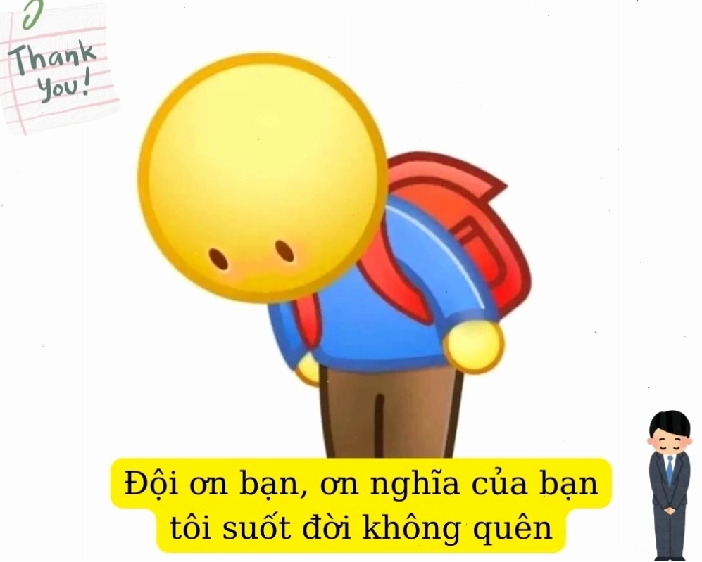 Một meme ghi dòng chữ Đội ơn với biểu cảm mặt ngơ ngác