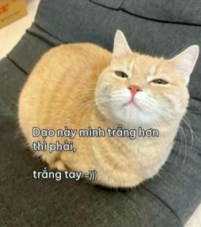 Một nhân vật với biểu cảm như muốn khóc, tay chỉ vào một tờ tiền lẻ