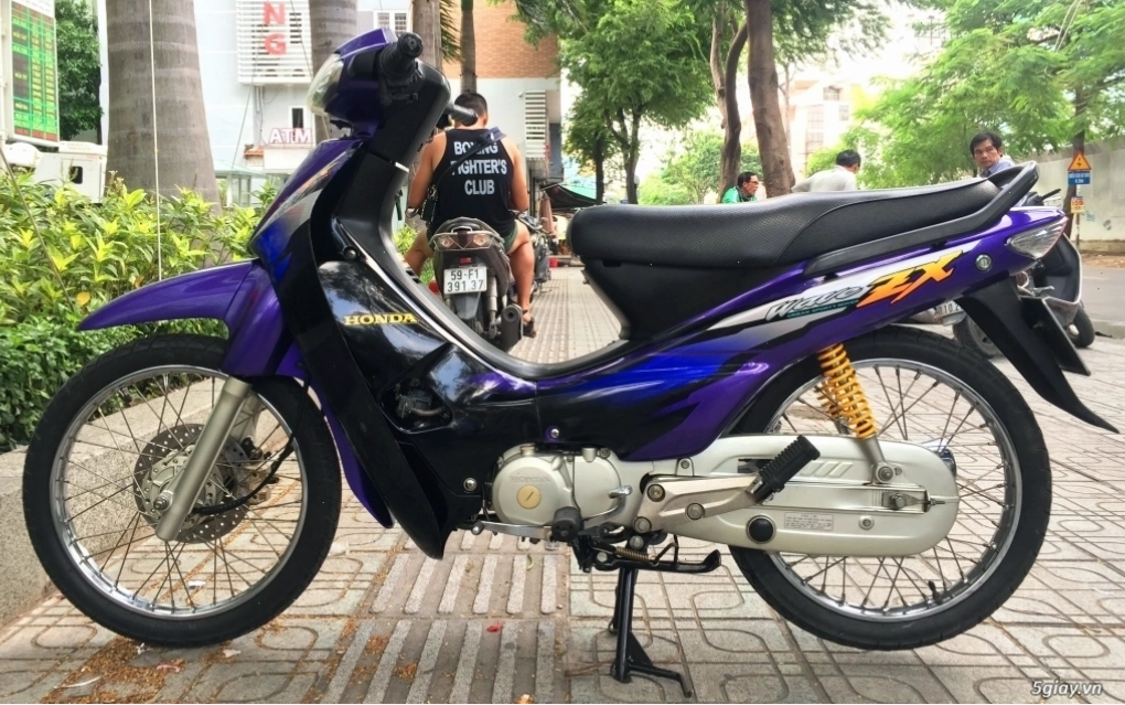 Nâng cấp phuộc sau cho xe Wave
