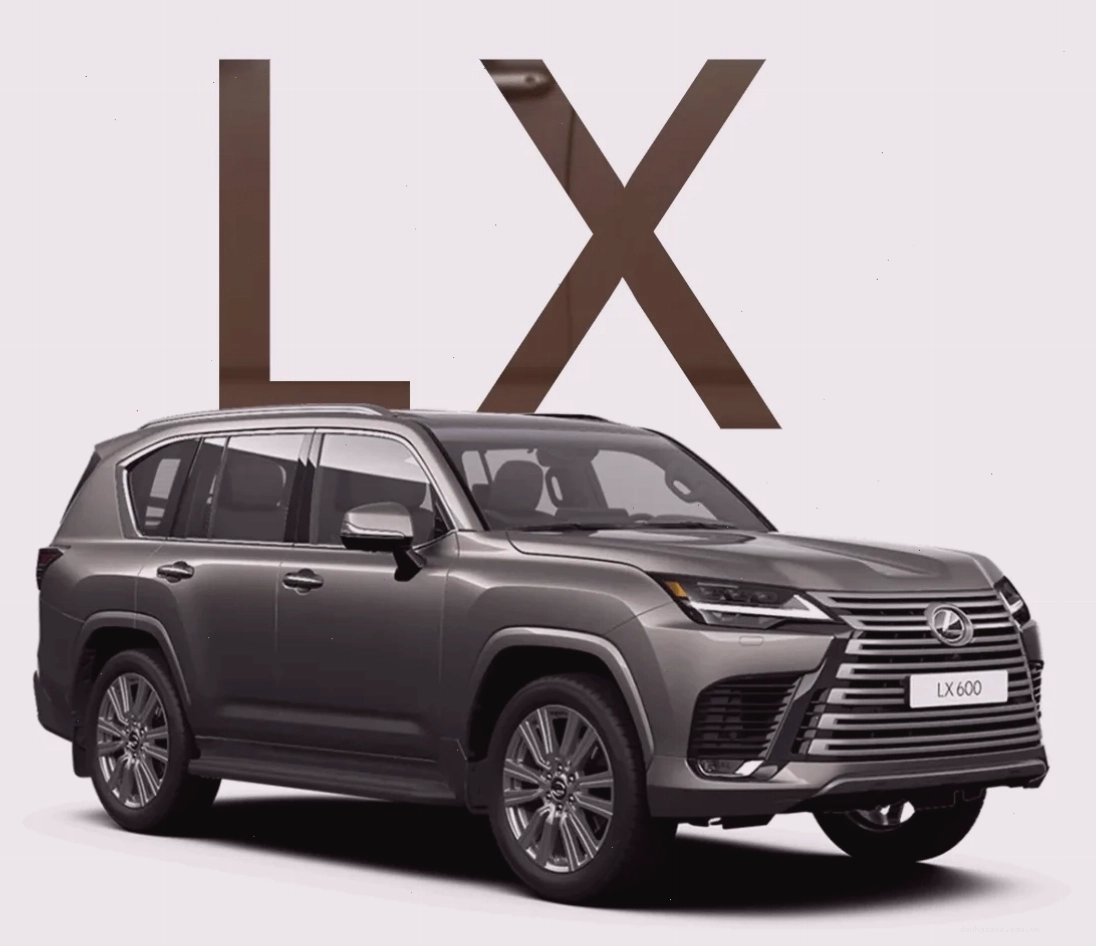 Ngoại thất mạnh mẽ và sang trọng của Lexus LX 600 2026