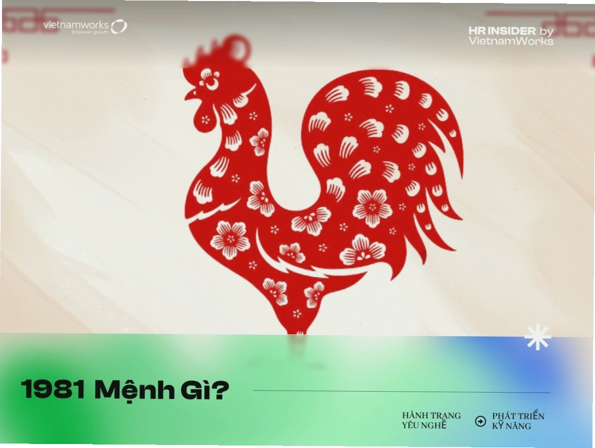 Người tuổi Tân Dậu 1981 đang làm việc hiệu quả