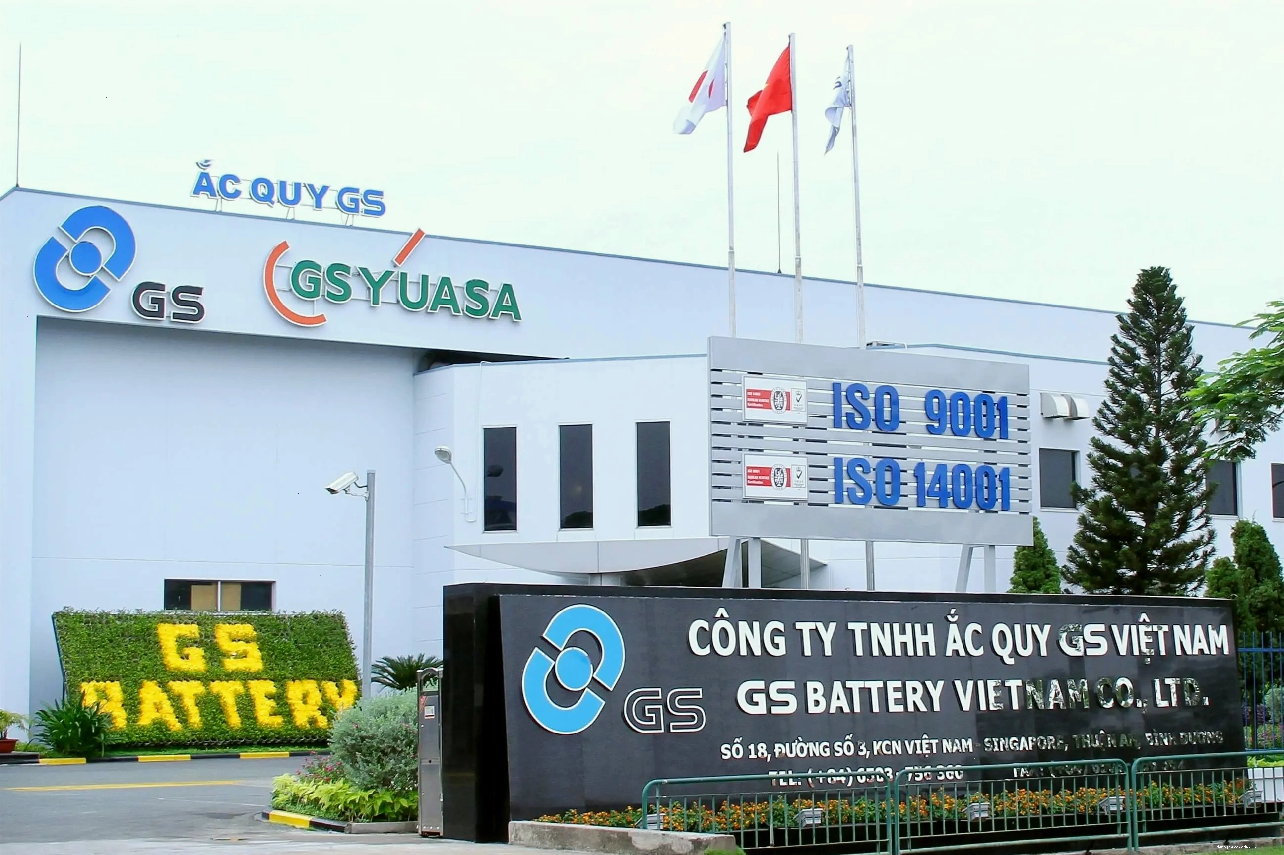 Nhà máy sản xuất ắc quy GS