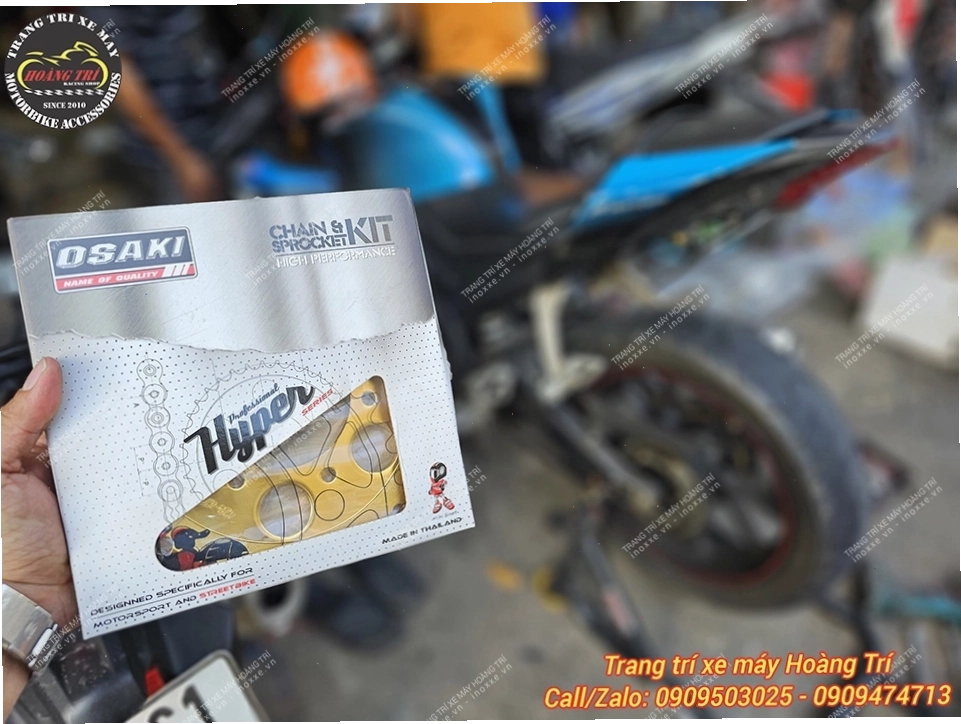 Nhông Sên Dĩa Osaki R-15 V3/MT-15/XSR 150/Exciter 155/TFX