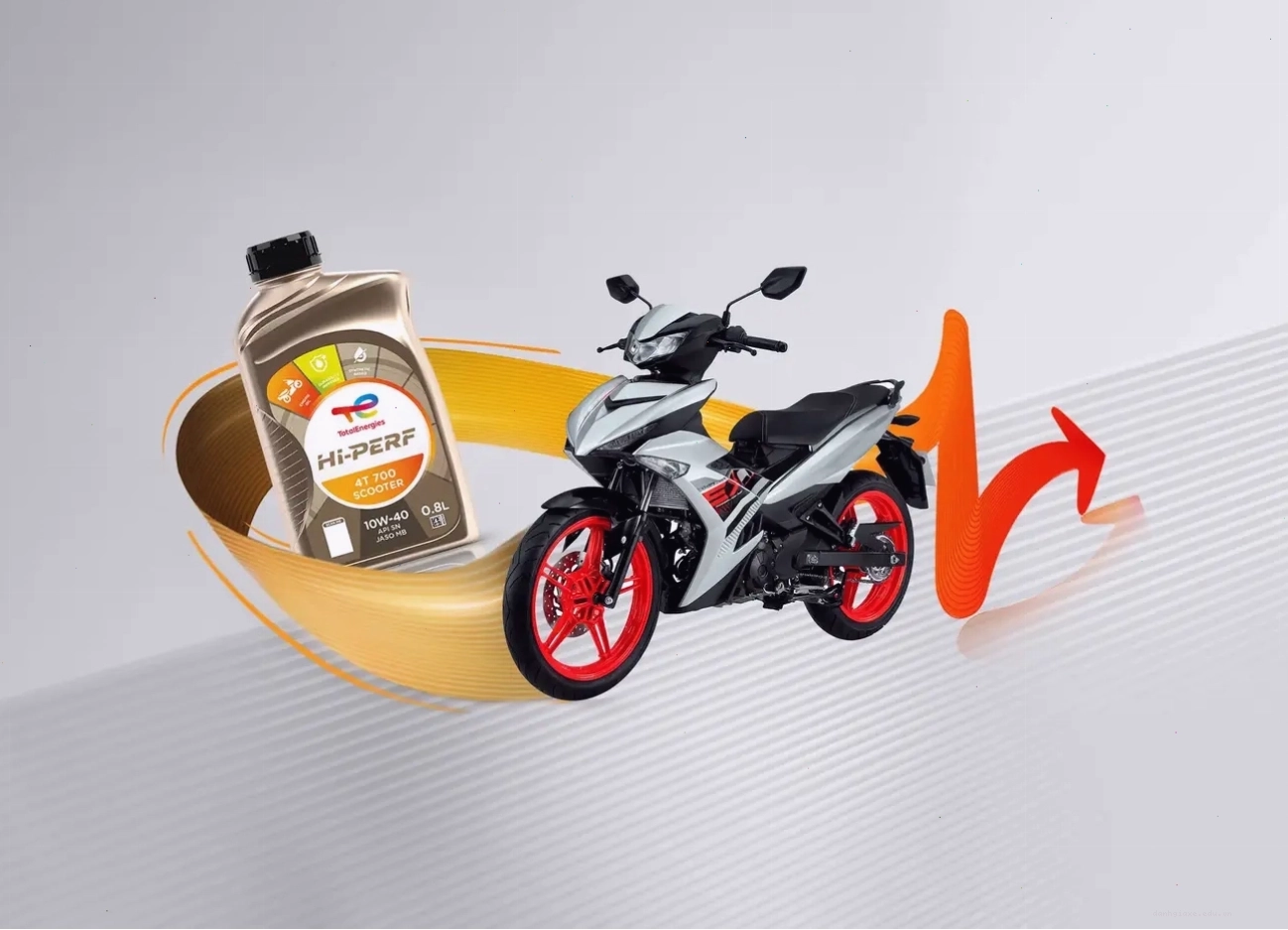 Nhớt xe máy dành cho xe số và xe côn tay