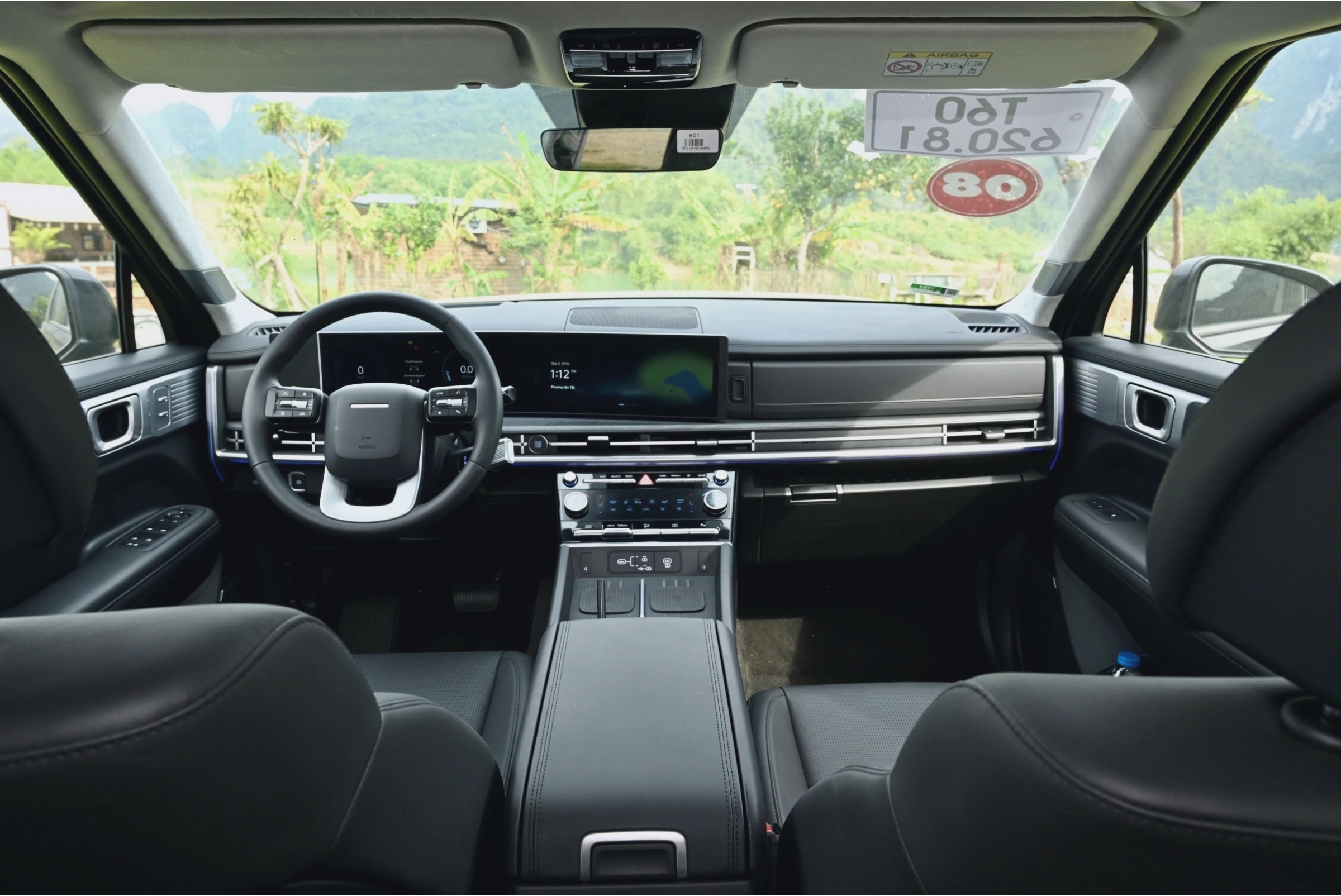 Nội thất tiện nghi của Hyundai Santa Fe