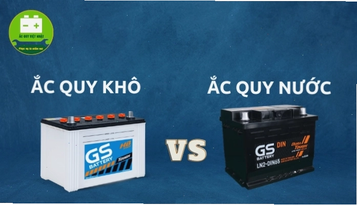 Phân loại bình ắc quy GS
