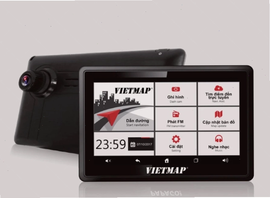 Phụ kiện đi kèm camera hành trình Vietmap đầy đủ
