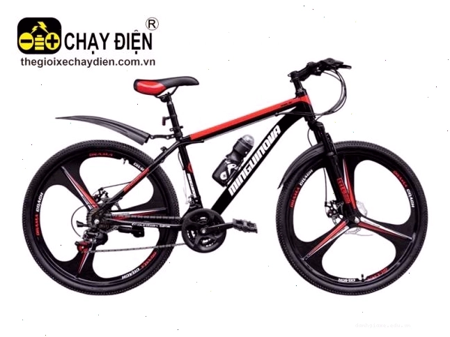 Phuộc nhún trước của xe đạp Mingu Inova giúp giảm xóc hiệu quả