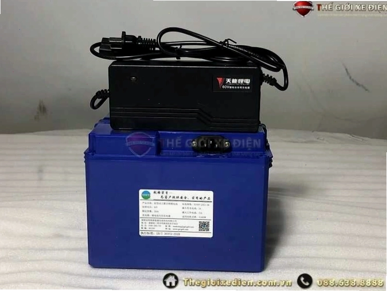 Pin xe máy điện dung lượng cao, an toàn