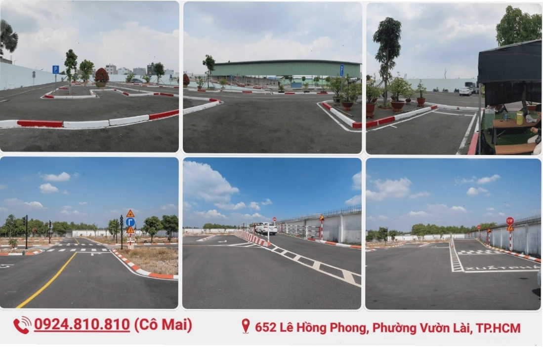 Sân tập sa hình chuẩn tại trung tâm Đồng Tiến - Lâm Gia